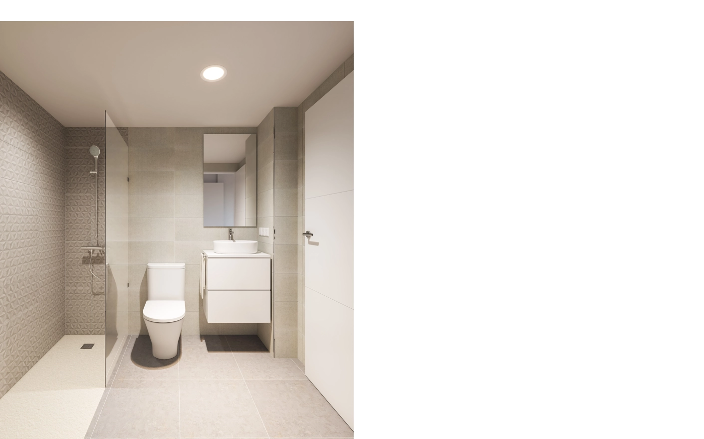 Stilfulle bad har materialer av høy kvalitet og moderne innredning.