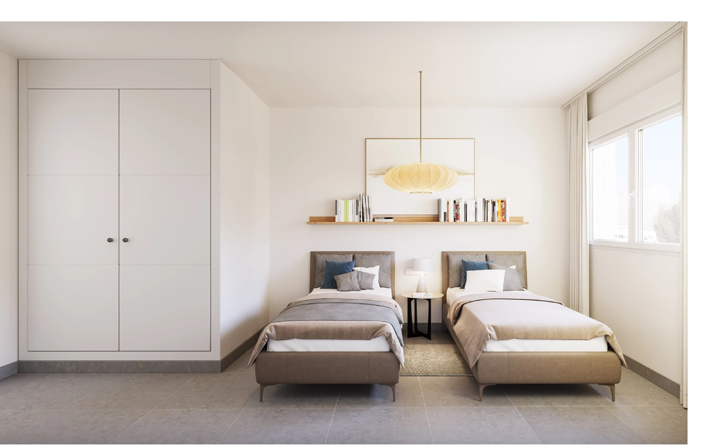 Komfortable og lyse soverom tilbyr et fredelig rom for familie eller gjester.