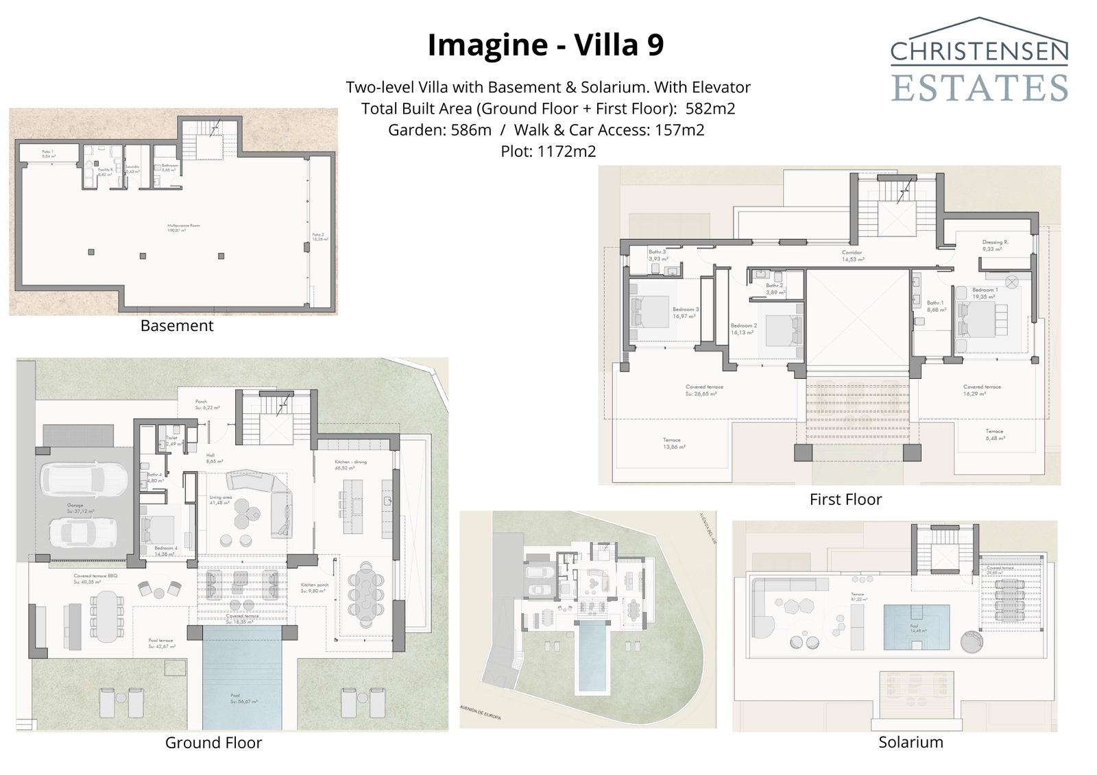 Utforsk planløsningen for denne villatypen, med sjenerøse terrasser og en sømløs overgang mellom inne- og uteområder.