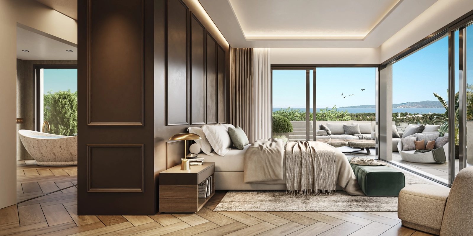 Elegante bad har materialer av høy kvalitet og moderne design, noe som skaper en spa-lignende atmosfære i ditt eget hjem.